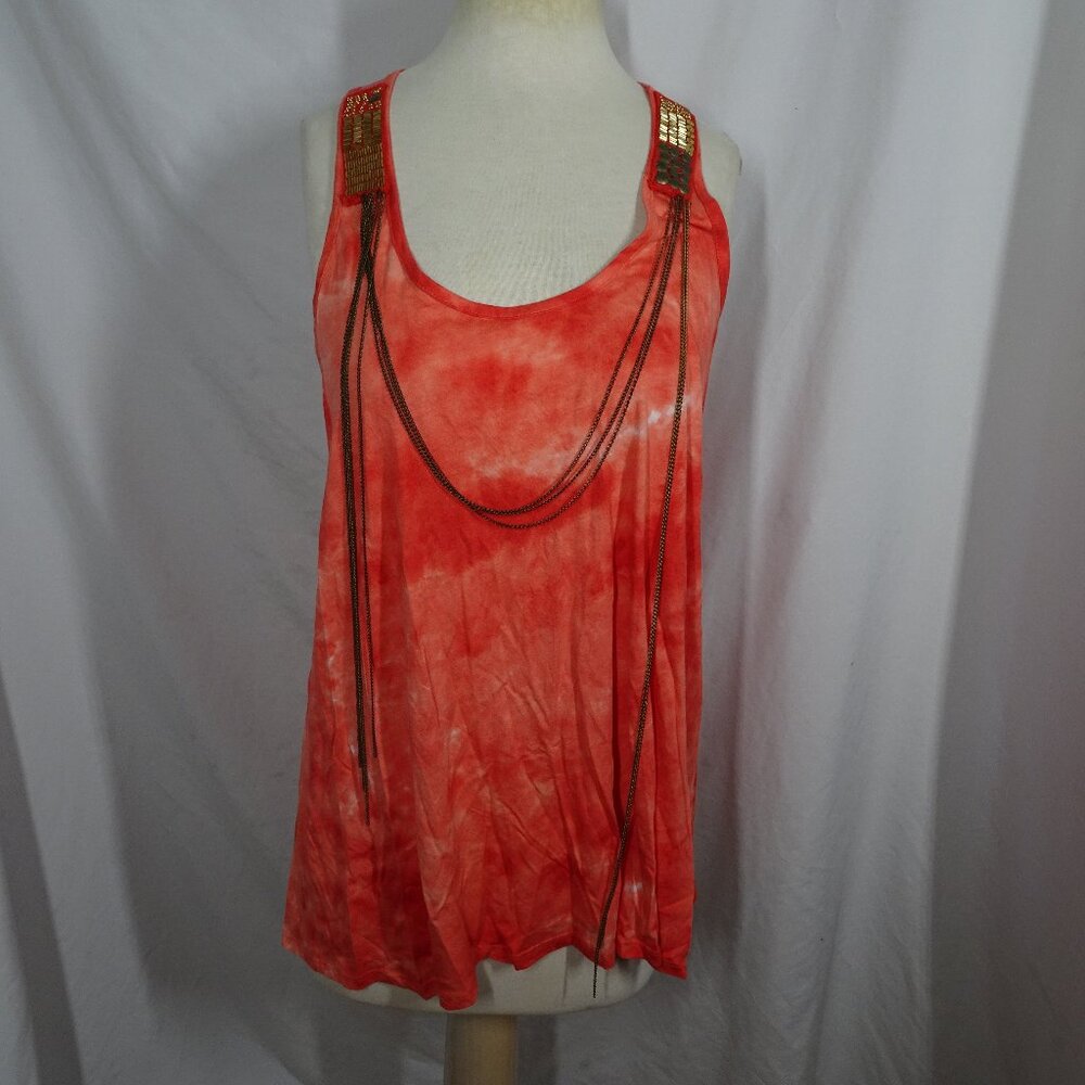 Y2K Elle Tie Dye Tank Top Size L